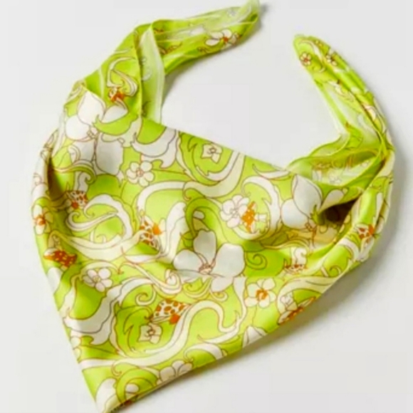 Urban Outfitters Mushroom Printed Scarf - Picture 1 of 6